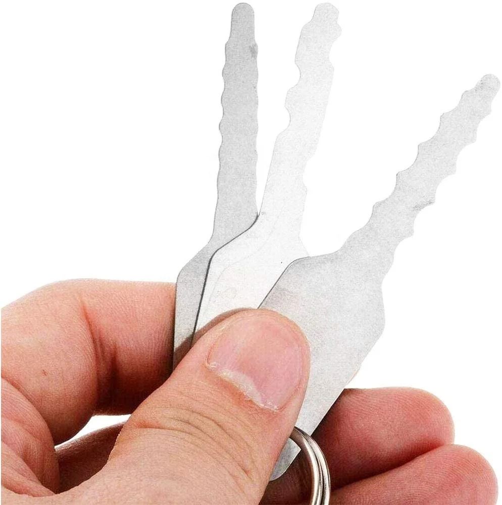 Wholesale Customized 10 in 1 Multifunction  Lock Pick Set Locksmith Tool Safe Lock Pick