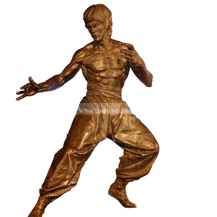 Bruce lee statue for sale famous action Hong Kong figure World Kung Fu Star Bruce lee statue