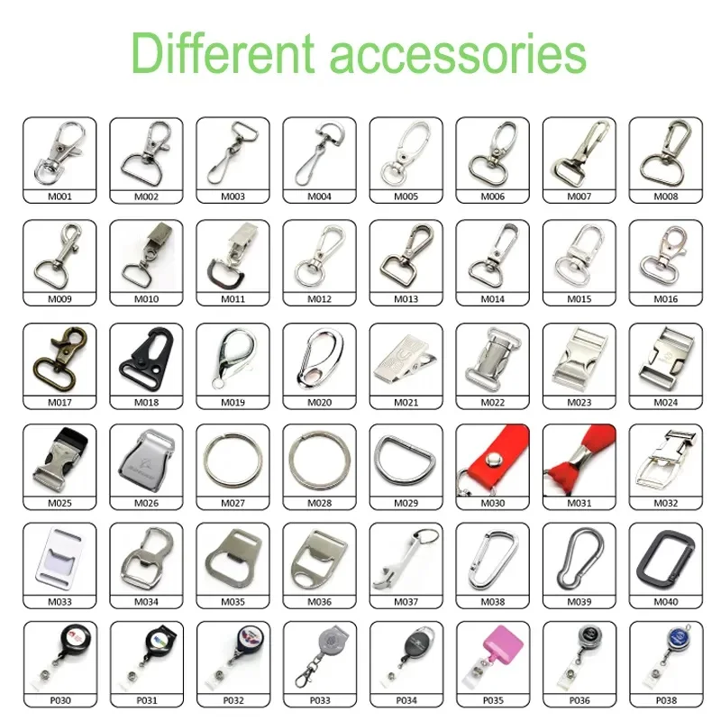 Factory Wholesale Elastic Colorful Jacquard Woven Round Lanyard Custom Logo Neck Rope Lanyards