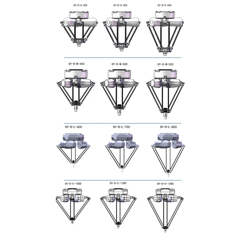 Top Sale Packaging Machinery Automotive Industry Delta Robotic Machine Linear Manipulator