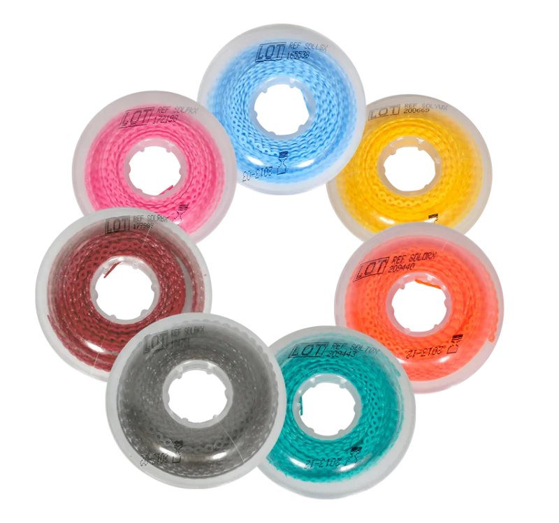 Стоматологическая эластичная красочная цепь питания для ортодонтического лечения