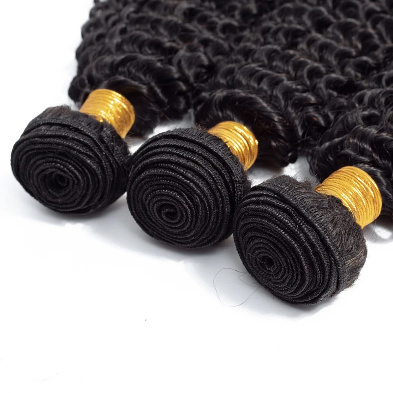 10A Virgin Human Hair Kinky Curly Cuticle Aligned Kinky Curly Human Bundle Extensions 100% Mink Raw Virgin Malaysian Hair