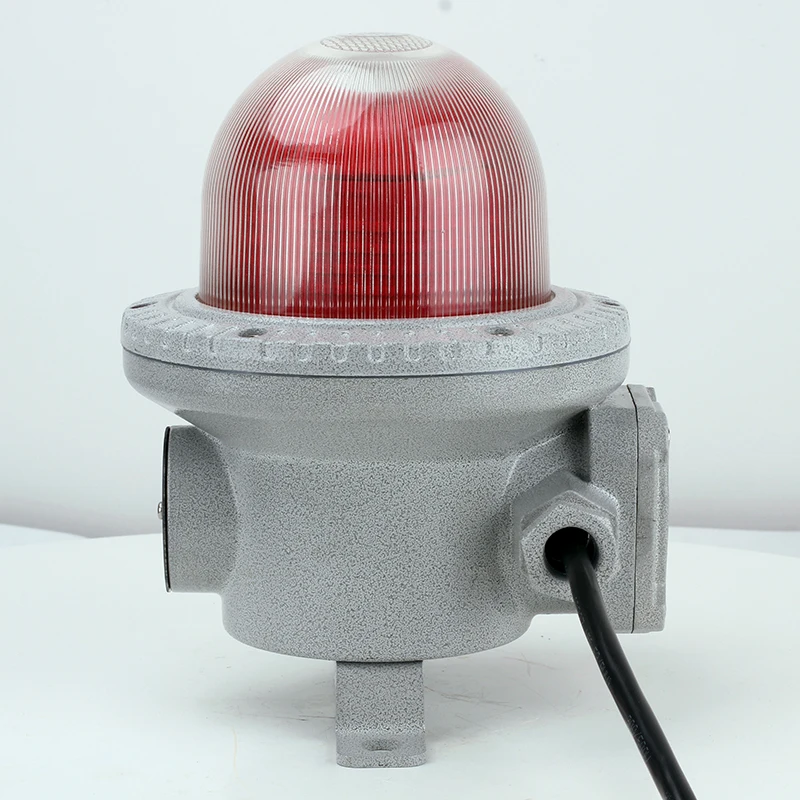 Explosion Proof Aviation Led Obstruction Light Color Customized Aircraft Warning Lamp With Flameproof