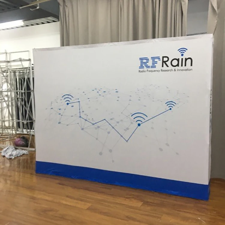 China Suppliers 10ft Portable Advertising Event Backdrop Stand Tension Fabric Pop up Display