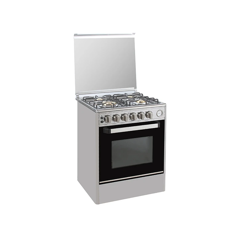 Кухонная многофункциональная плита и духовка, интегрированная машина, газовая плита с духовкой, 4 горелки, плита с грилем и духовкой