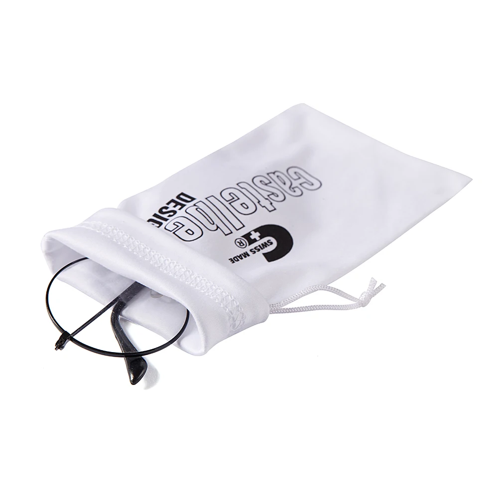 Microfiber Eyeglasses Pouch Bag Microfiber Glasses Case Custom Logo Sunglasses Pouch Bag Microfiber Cloth Bags
