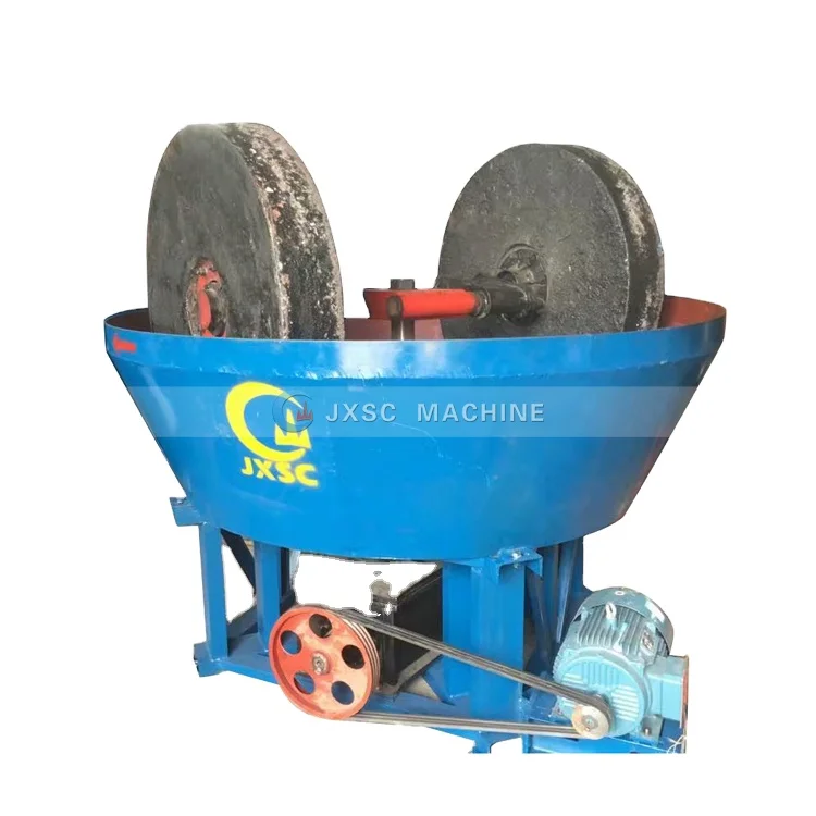 Uganda  hot wet rolling pan mill for sale gold ore grinding mill machine