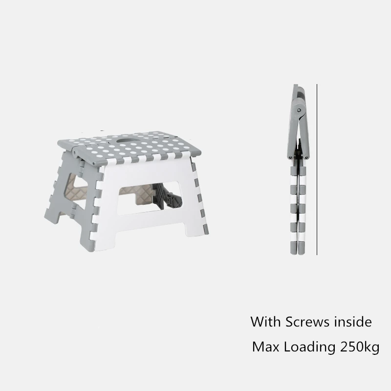 plastic foot step stool with screws EN14183 Certificated