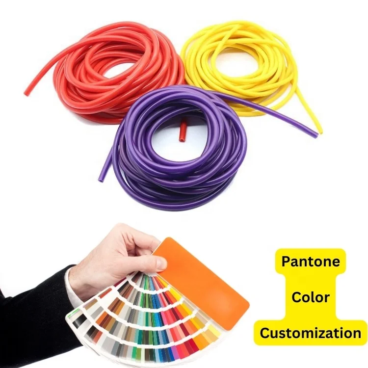 1m 3050 Natural Latex Rubber Tube Elastic Slingshots Catapults Tubing Band For Outdoor Shooting Bow Accessories