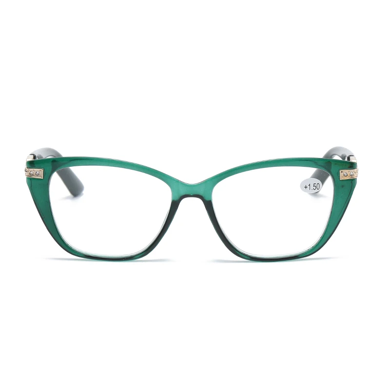 JM0001 full rim TR frame presbyopia minus cat eye supplier wholesale women corrective eyeglasses flexible Reading Glasses