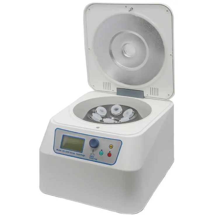 
50ml x6 + 15ml Adapter Medical Equipment Plasma Prf Centrifuge Lab Centrifuge Blood Brushless Motor Centrifuge Machine XC-2500 