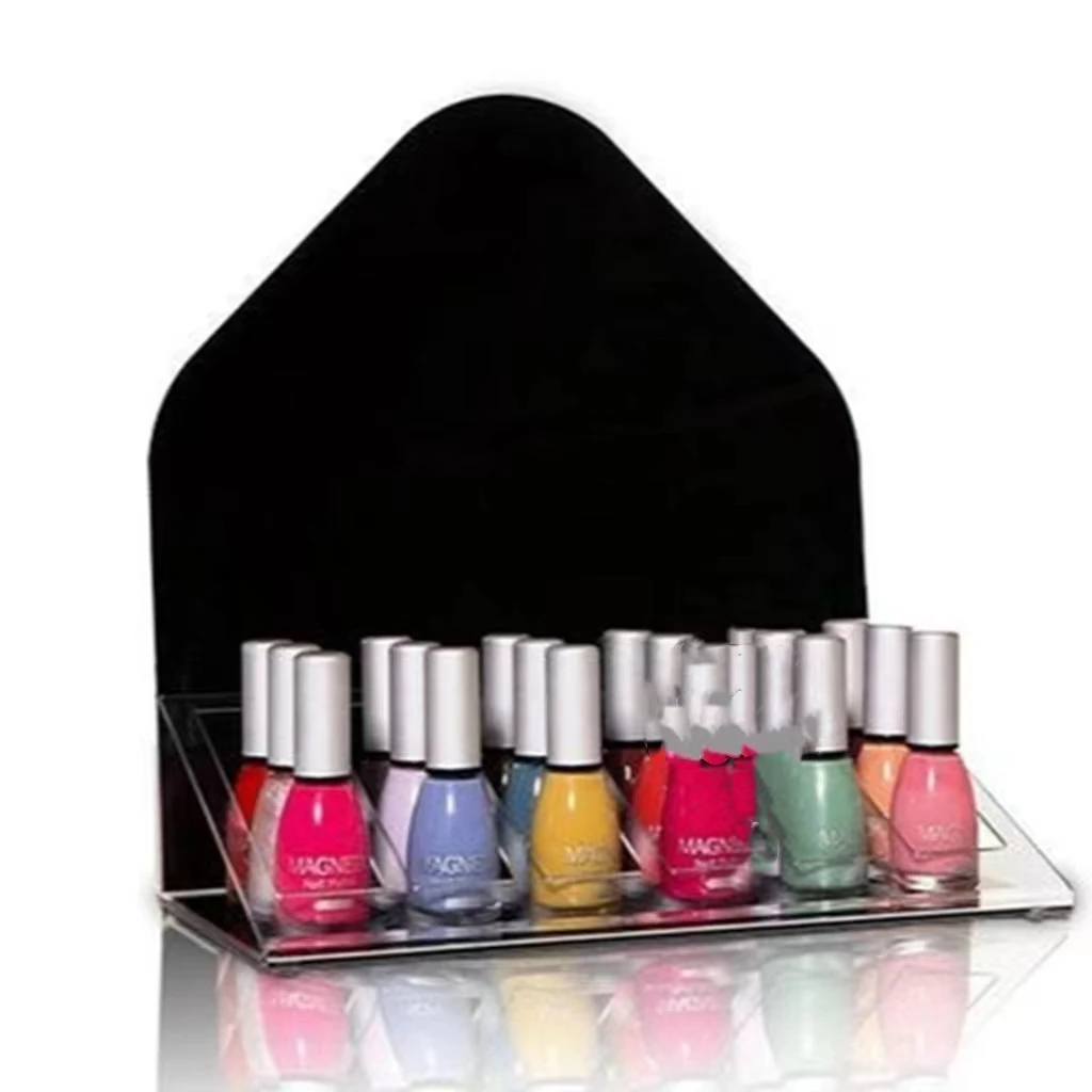 Countertop Acrylic Nail Polish Display Cosmetics Display for Bottle