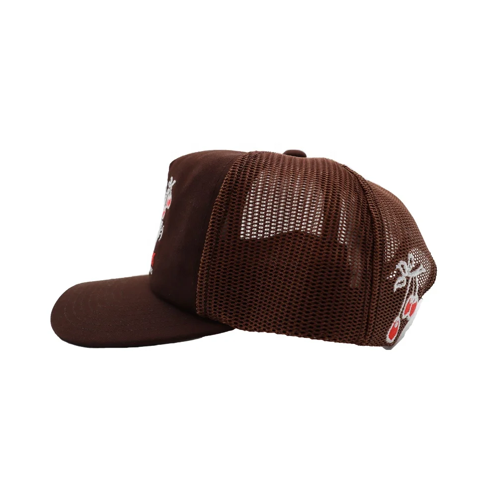 quality goods custom own logo and mesh embroidery good hat shape suitable for people of all ages outdoor sports trucker caps