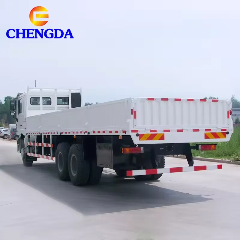 Hot Sale Used New 6*4 Side Wall Cargo Trucks Shacman F3000 Cargo Truck 25 30 40 Tons