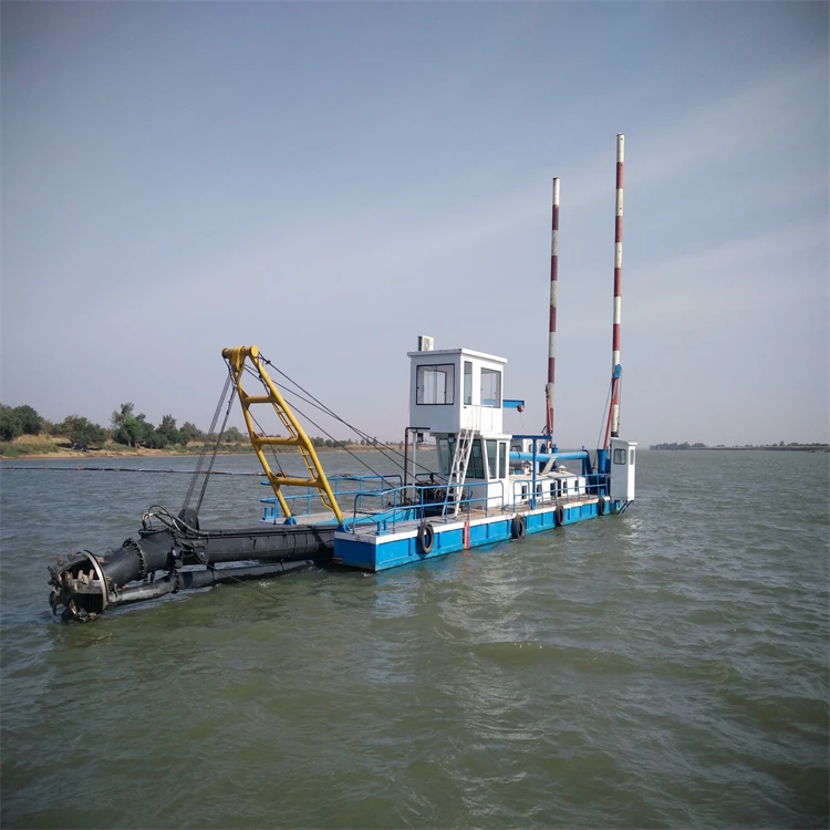 Mini Dredger 6 Inch  Sand Suction Dredger Used In River Lake Lagoon Park And Sea Port