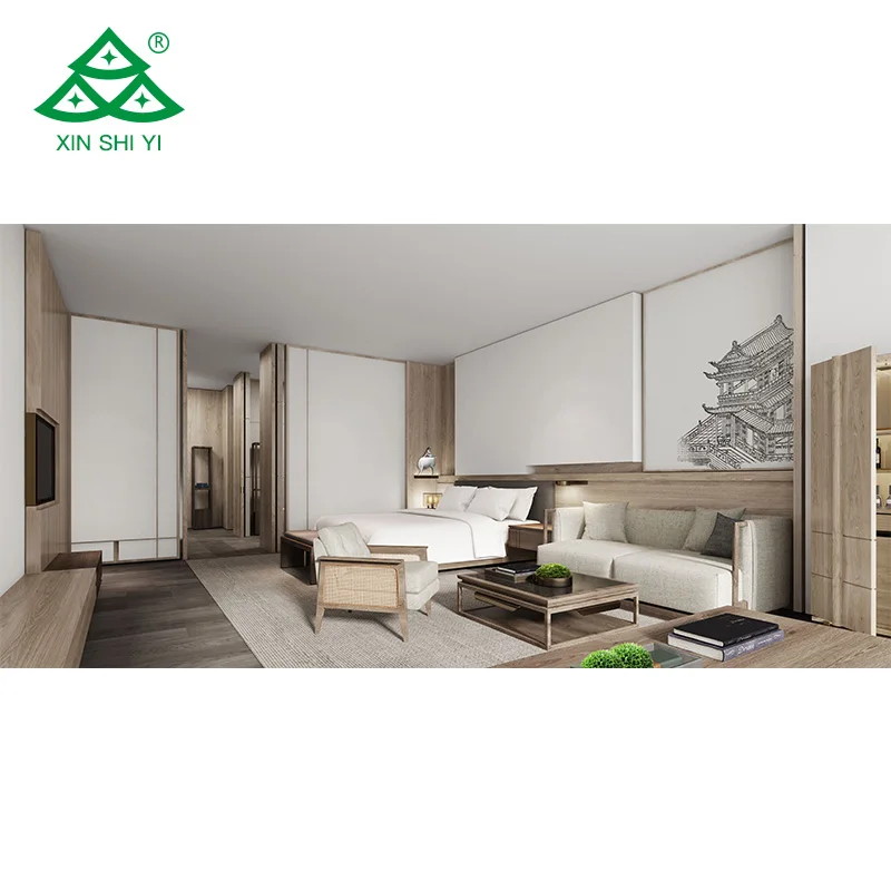 5 star luxury Furniture Hotel Bed Room Furniture Bedroom Set custom made hotel bedroom furniture