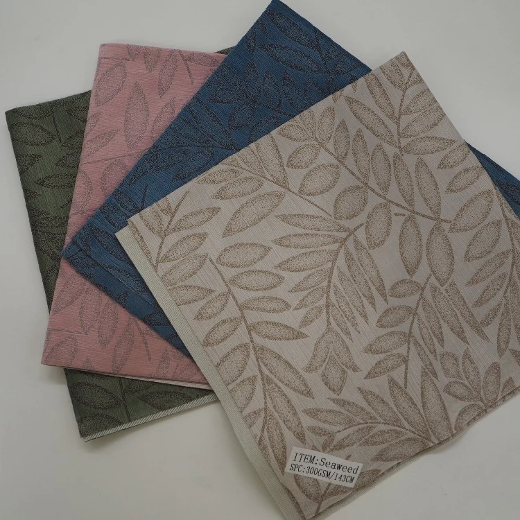 Haida knitting velour smooth soft hand feeling burnout fabric for sofa furniture