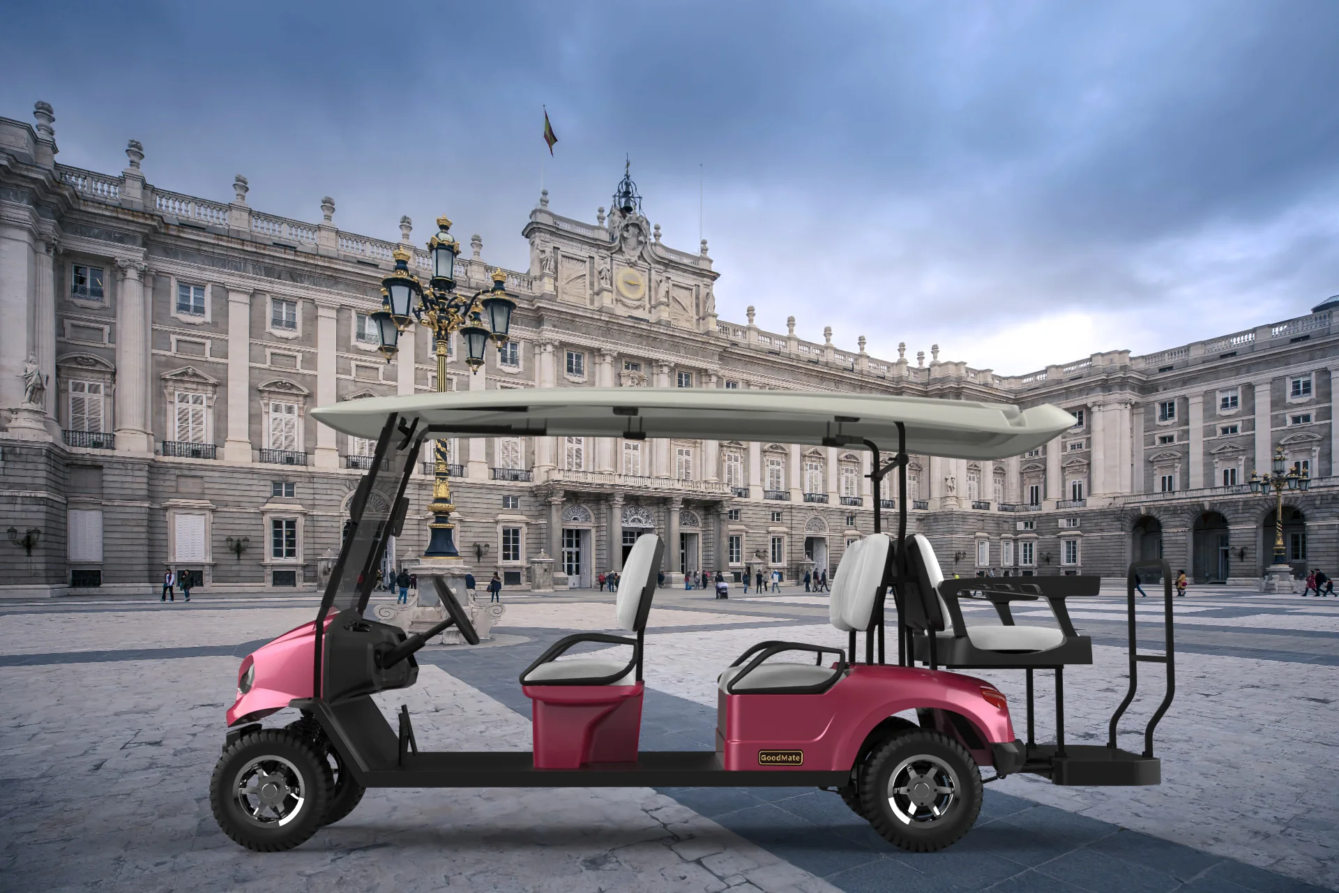 Sightseeing Club Buggy Classic Electric Vintage Golf Car street legal electric carts