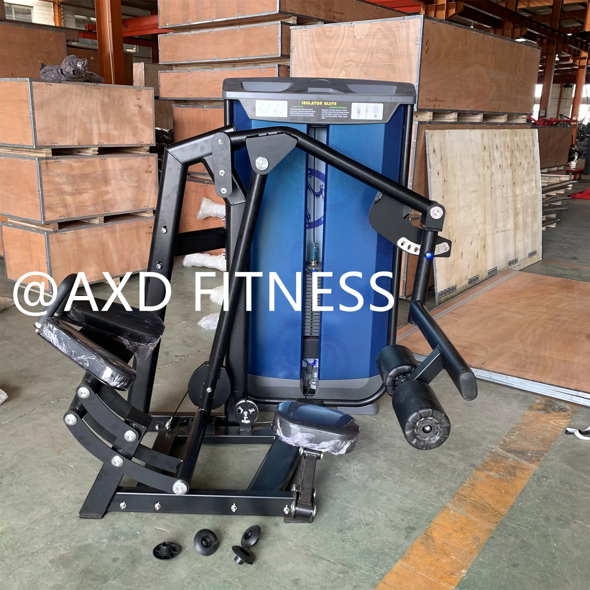 Commercial Professional Body Building free weights gym fitness sets workout equipment Glute Master (AXD-7077)