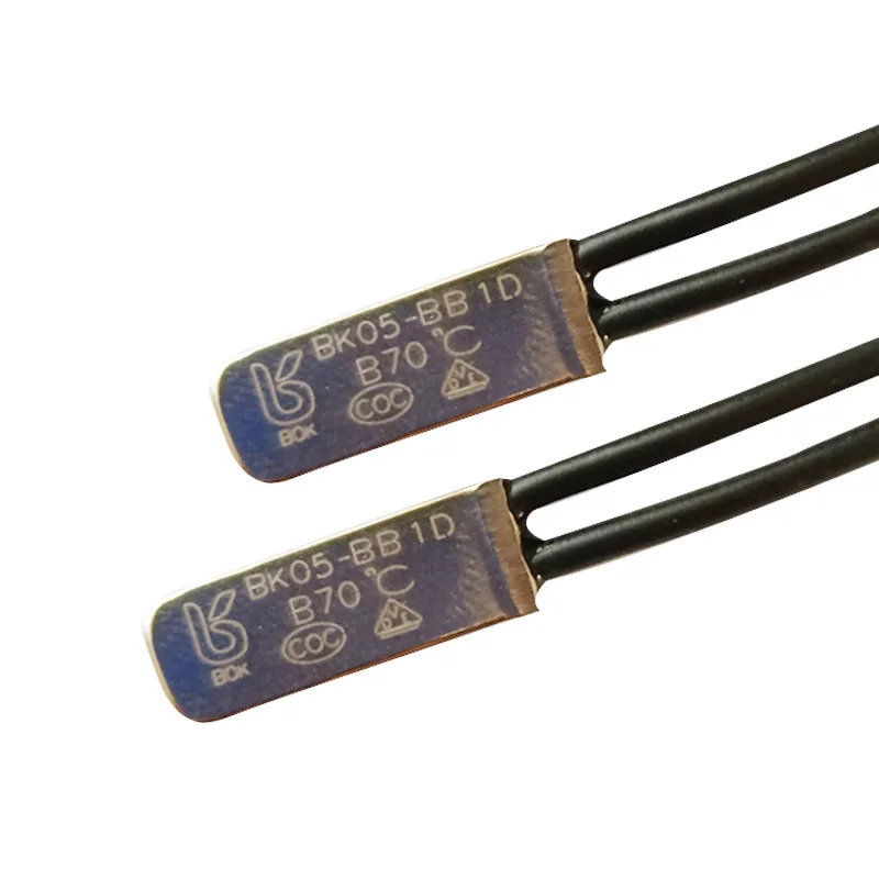 KSD9700 Bimetal Temperature control switch Metal Shell 10A 250V 80 degrees Normally closed thermal switch Overheat protector