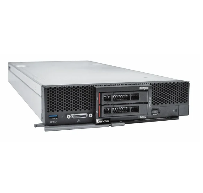 half height lenovo thinksystem sn550 blade server