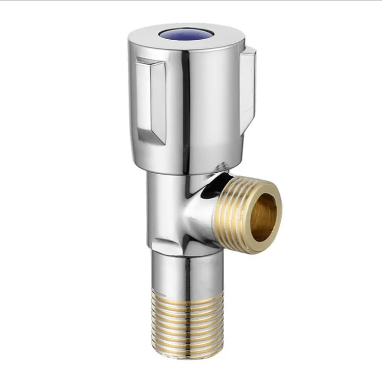 LIRLEE Factory Direct Sales Kitchen Bathroom Faucet Accessories Brass 304 Stainless Steel Water Angle Valve
