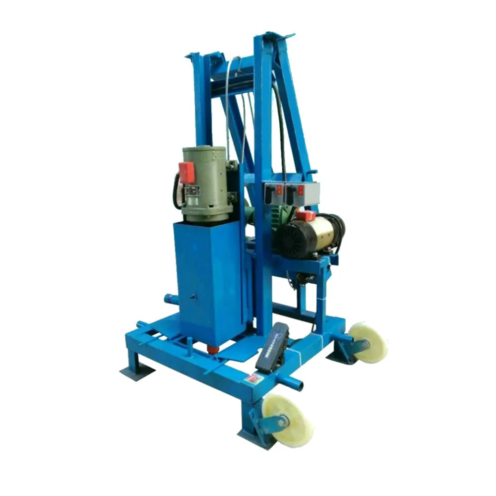 Portable Diesel Engine Hydraulic Water Well Drilling Rig Motor Borehole Drilling Rig Machine
