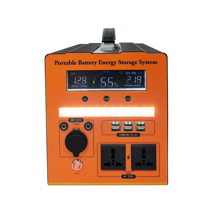 Outdoor 700w Lithium Ion Charging Rechargeable Portable Power Station for Laptop