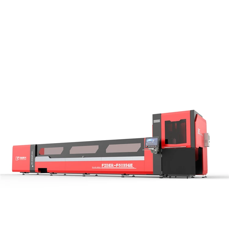 Factory supply 4000W tubular fiber laser cutting machine tempered glass cutting laser machine