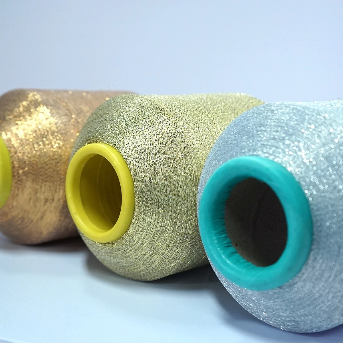 Metallic Yarn Manufacturer MH-Type 40D 75D 125D 150D 300D knitting metallic yarn For weaving and knitting