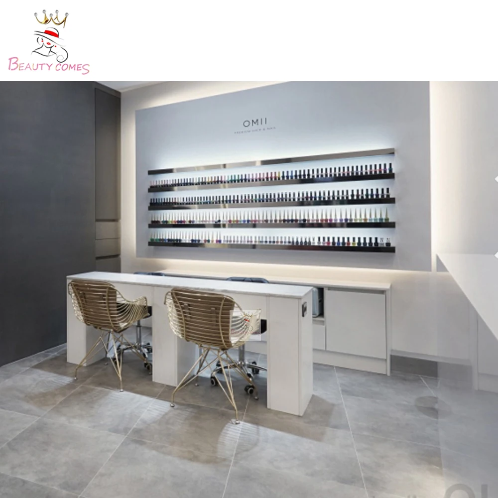 
hot sale manicure table nail salon furniture luxury nail manicure table 