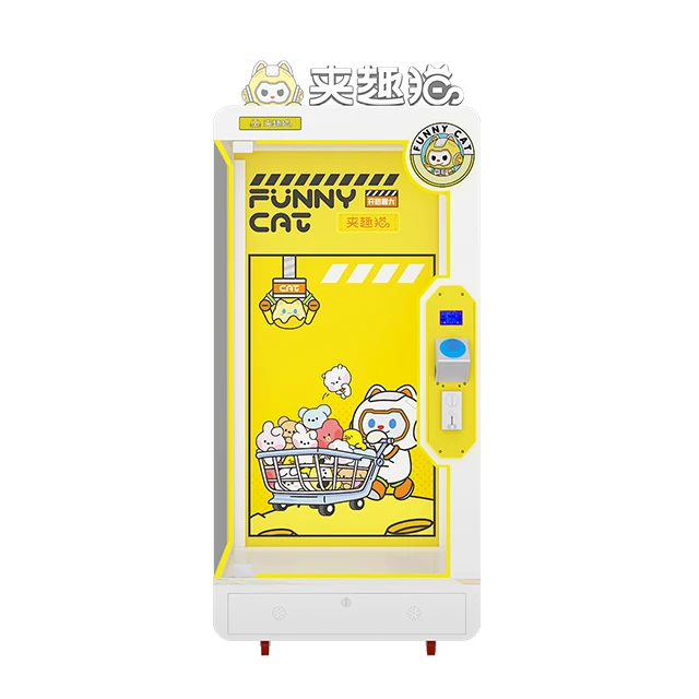 Made in Chinese manufacturers cheap claw machine coin -type doll multi -color customized doll machine full of animal gifts