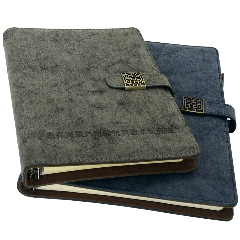 Eco Freindly 2022 Agendas A6 Binder Calendar Planner Journal Notebook Leather A5 Refiable Giveaway Notebooks