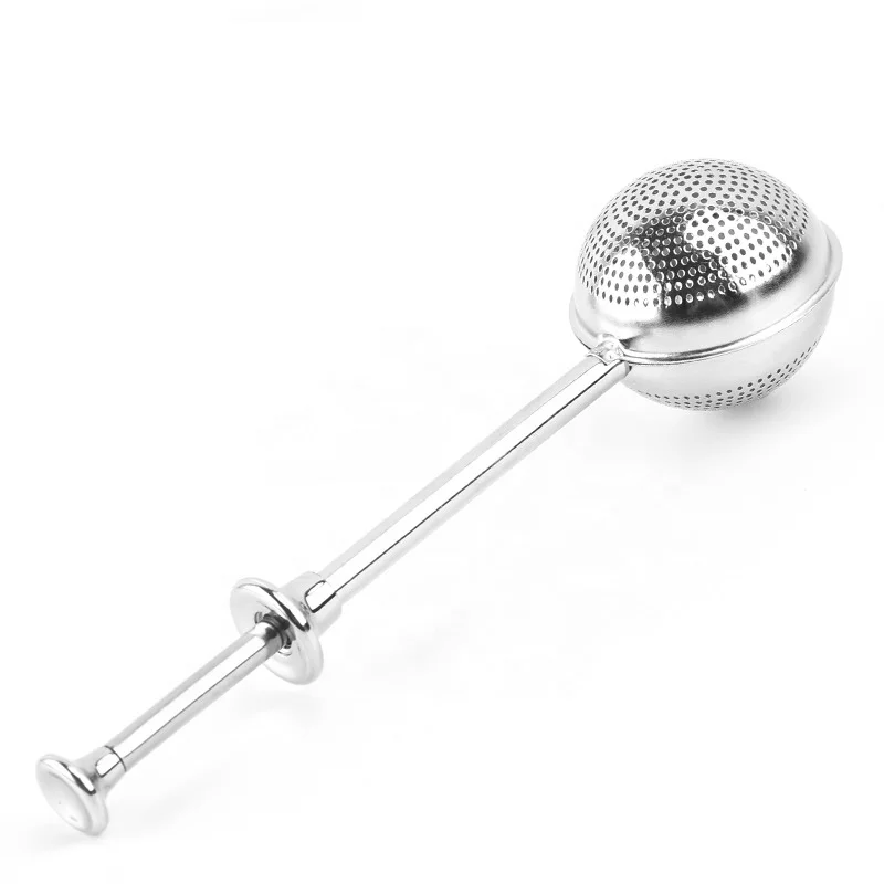 Home Mesh Herb Spice Strainer Loose Leaf Tea Infuser Stainless Steel Spice Tea Ball