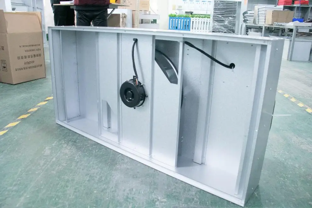 FFU Customized Minimalist HEPA Fan Filter Unit Air Cleaning Equipment Motor Design Laboratories Manufacturing Plants