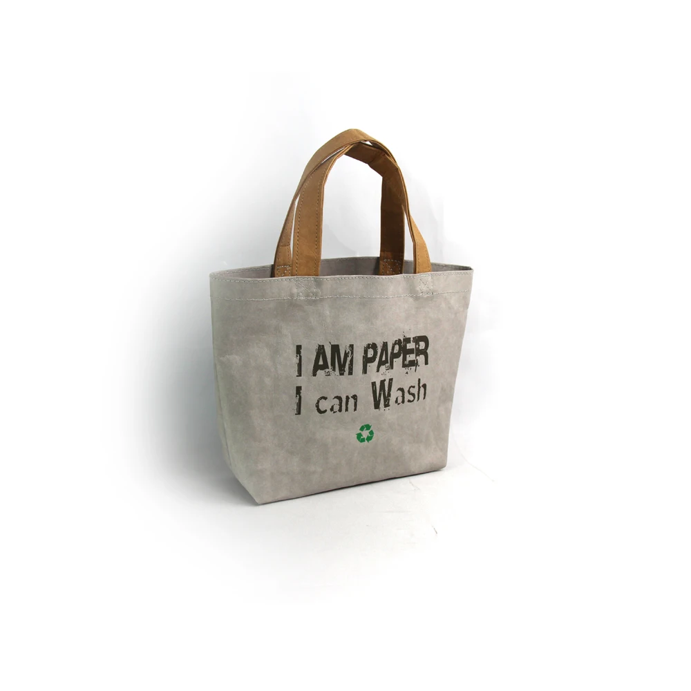 Новинка, лидер продаж, ручной мешок из переработанной крафт-бумаги