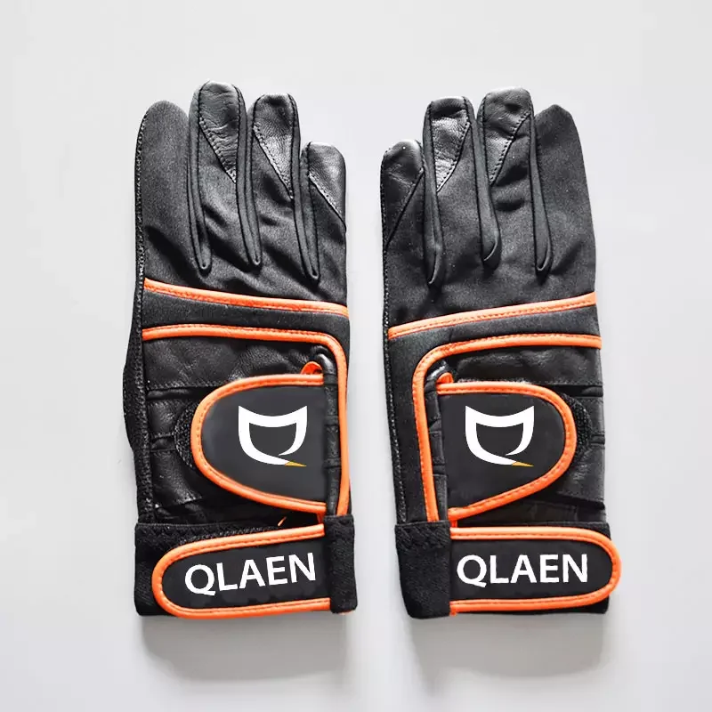 QLAEN Baseball custom high quality sheepskin baseball gloves hot sale professional Batting Gloves