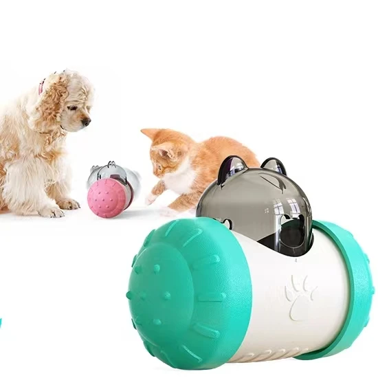 Factory price  pet product swing bear food dispensing toy durable dog puzzle treat toy