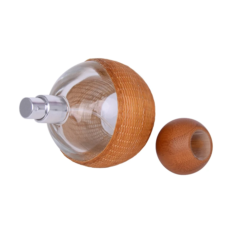 Флакон для духов с бамбуковой крышкой 50 мл 100