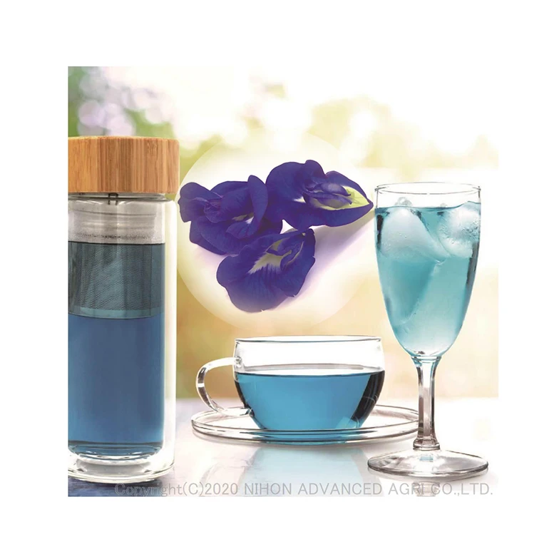 
Skin whitening anti aging organic blue butterfly pea for wholesale 