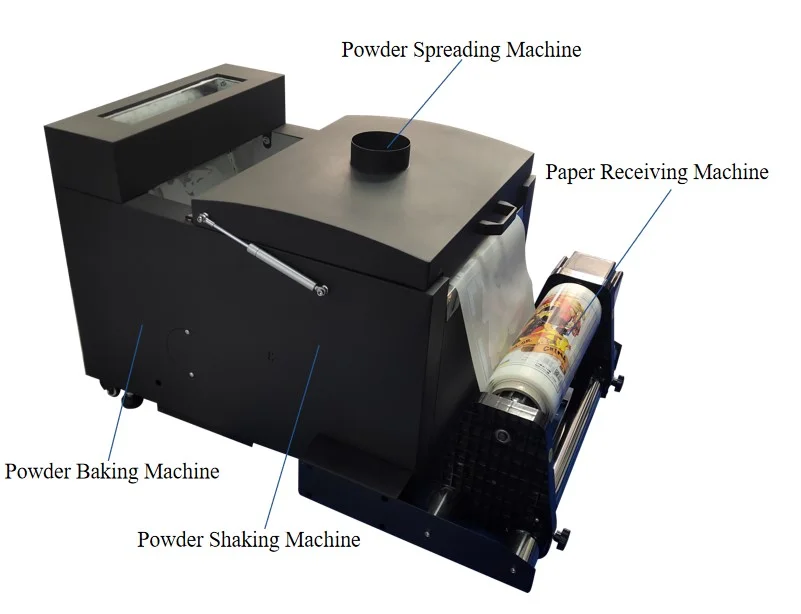Ocinkjet Drucker трясущийся порошок машина для выпечки рулон рулонной машины DTF принтер