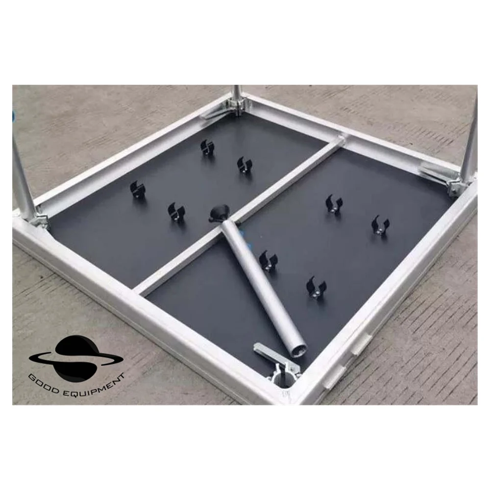 Hot Sale Portable Stages / Stage Decoration / Stage Truss Carton Concert  Party 18MM Good Equipment EN AW 6082-T6