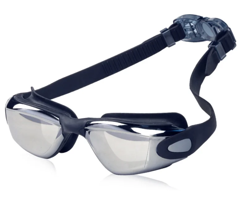 professional waterproof swim goggles anti fog anti UV adult swim goggles male and female universal large frame swimming eyewear