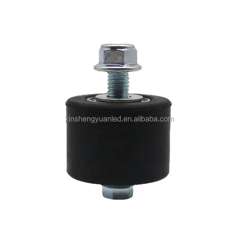 8mm Black Motorcycle Chain Roller Slider Tensioner Wheel Guide Plastic Metal Motorcycle Chain Guide for YFZ 350