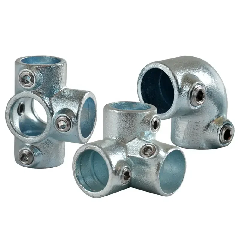 Key Clamp Fittings Pipe Galvanized Clamp Fittings 48.3mm super quality Metal Steel Pipe clamp