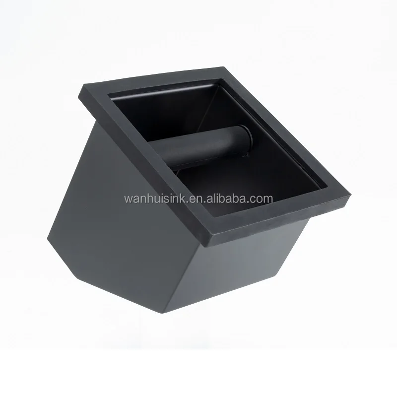 Barista tools coffee accessories tapered chute espresso grind box coffee ground knock box