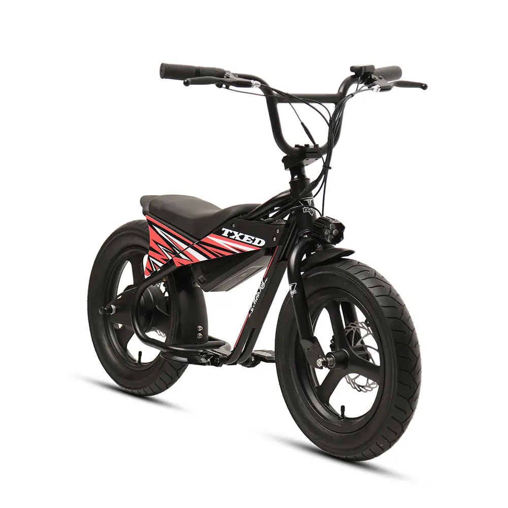 TXED 16 inch child electric kids bicycle mini bike Single Speed fat tire electric bicycle boys dirt bike bicycle for sale