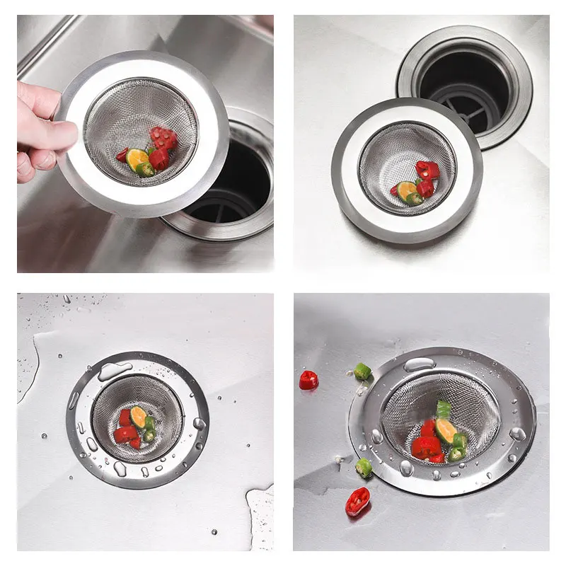 Stainless Steel Sink Stopper and Strainer Trap Strainer