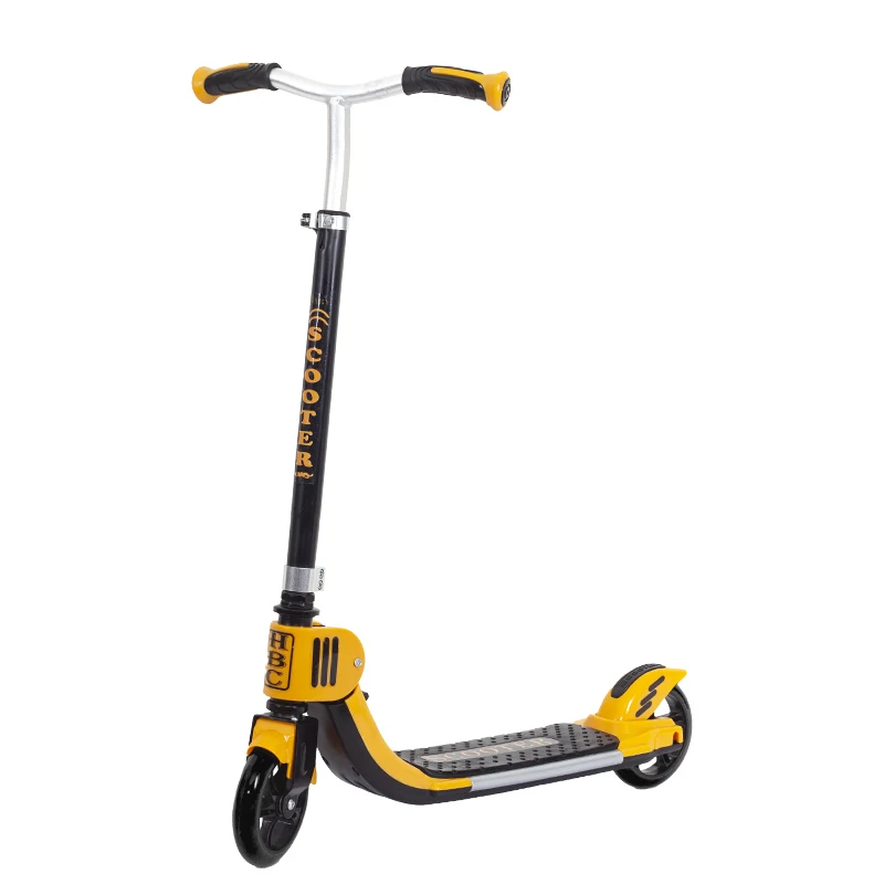 2024 new cheap price adult scooter with big PU wheel Dia140mm foldable handle kids scooter