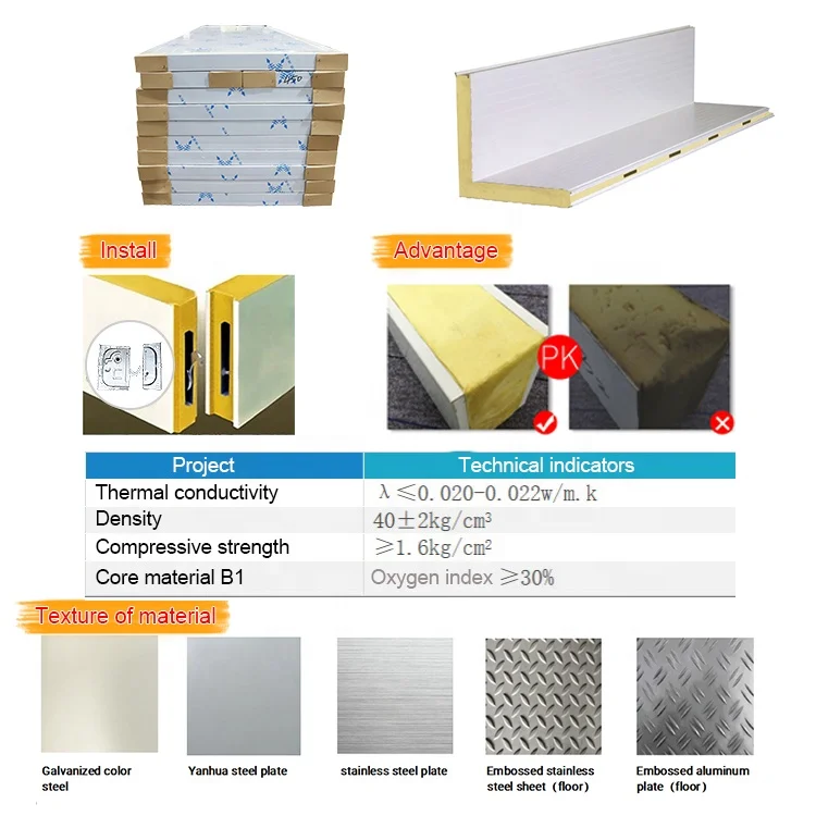 Commercial customize cold storage container fish cold storage room large cold room for meat storage